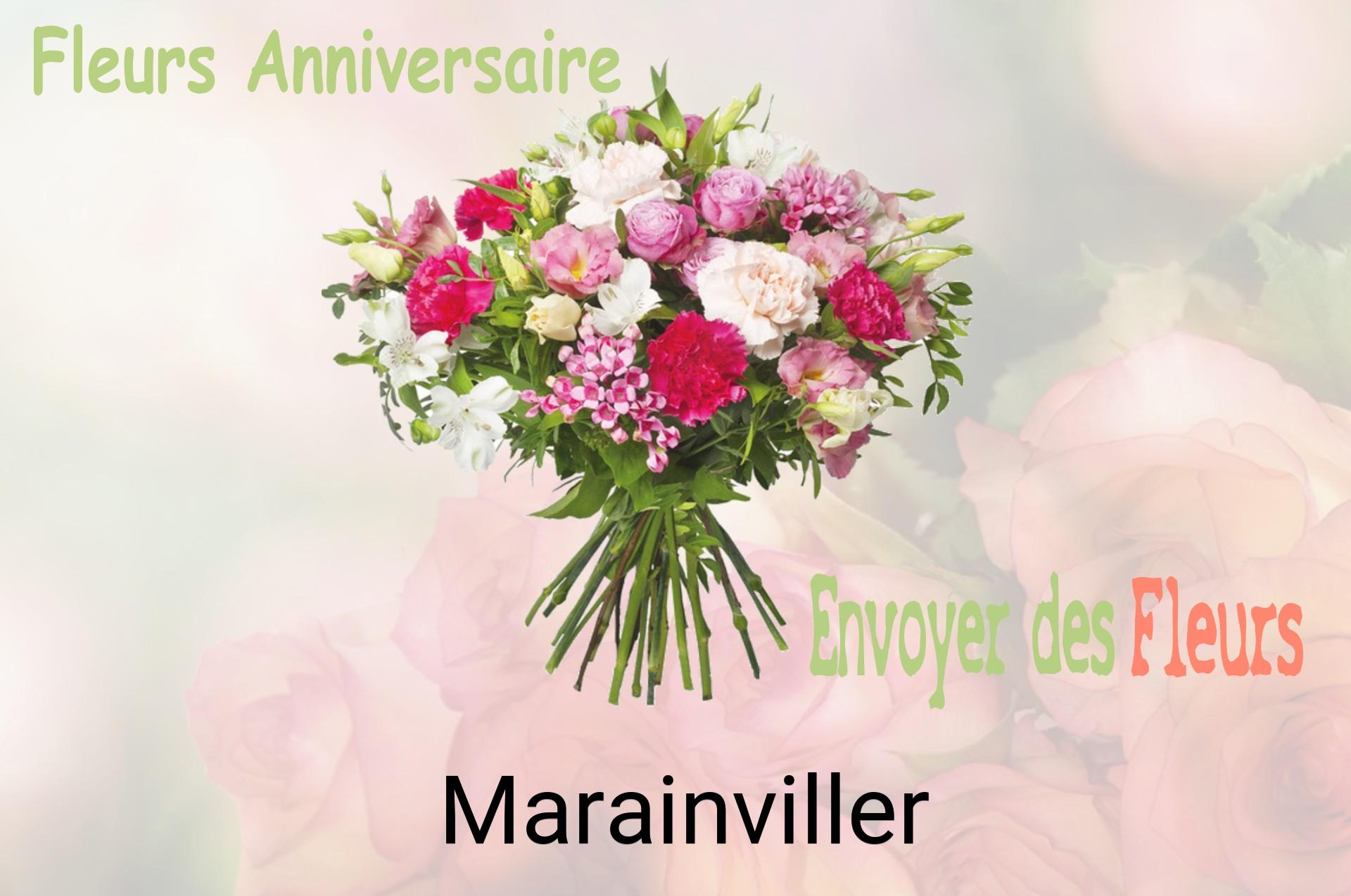 Bouquet de fleurs d’anniversaire livré à Marainviller